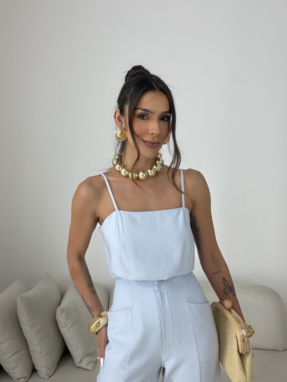 CONJUNTO MAJU ALCINHA AZUL