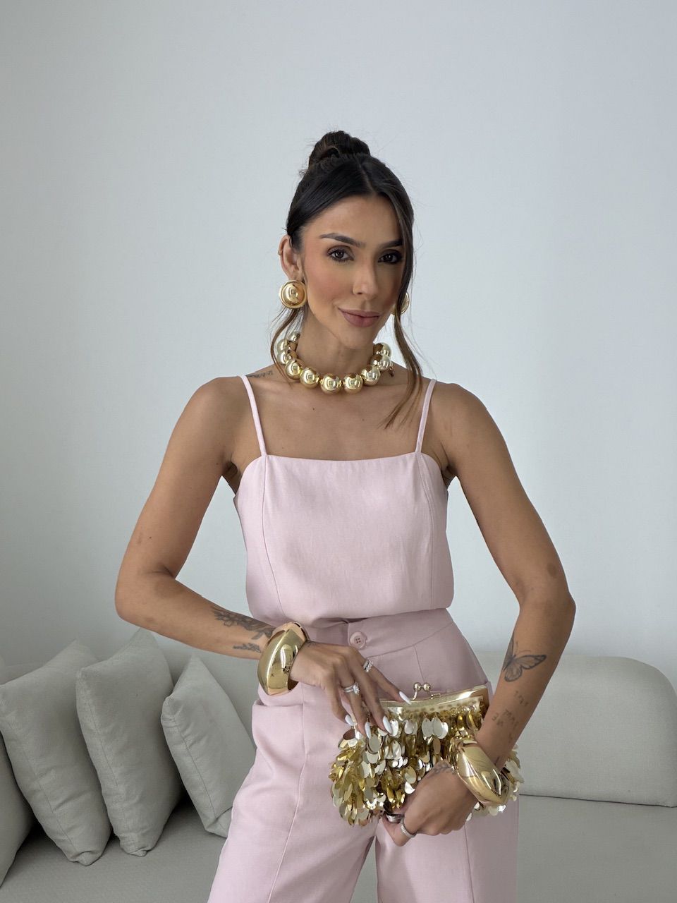 CONJUNTO MAJU ALCINHA ROSA