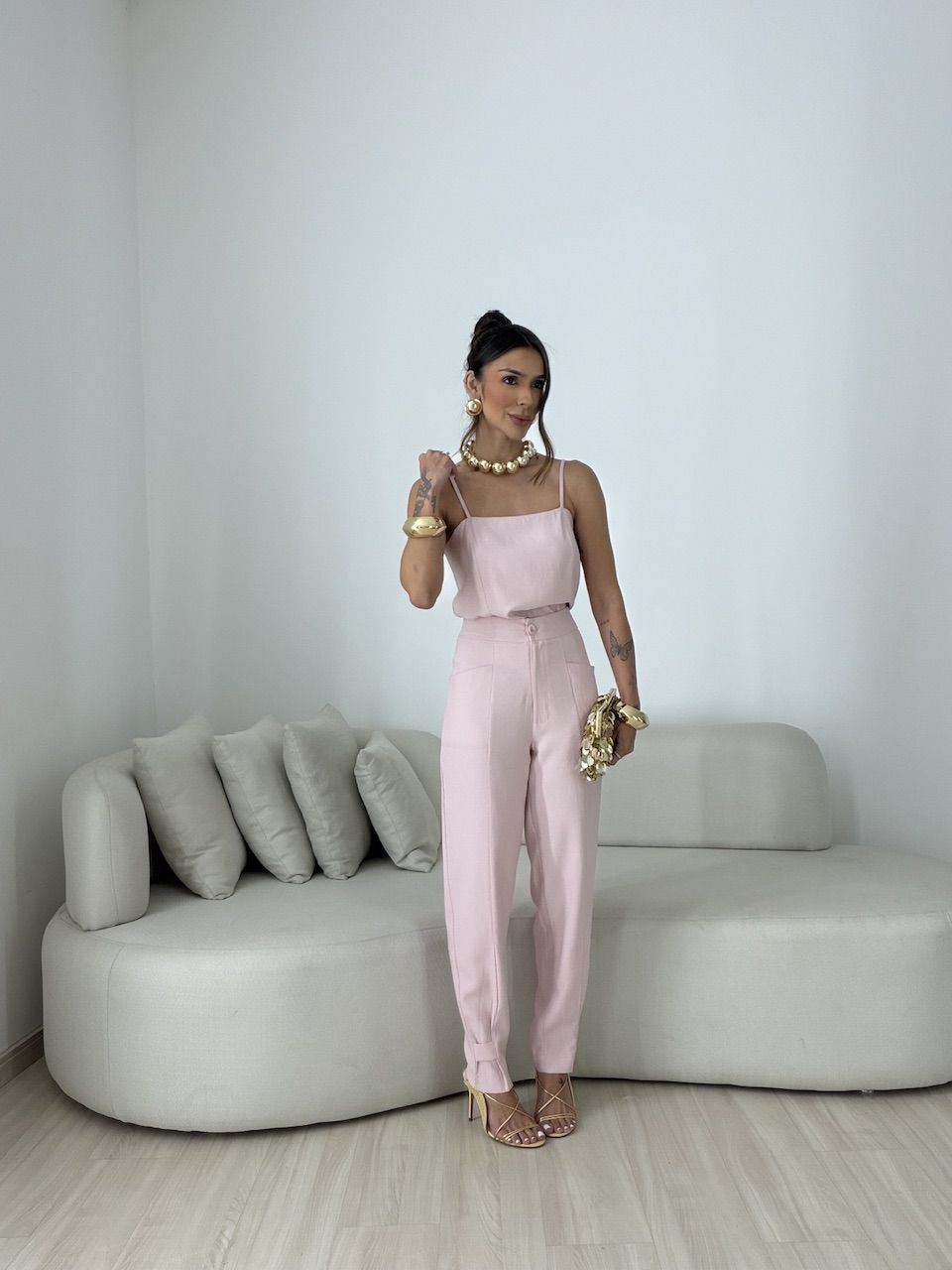 CONJUNTO MAJU ALCINHA ROSA