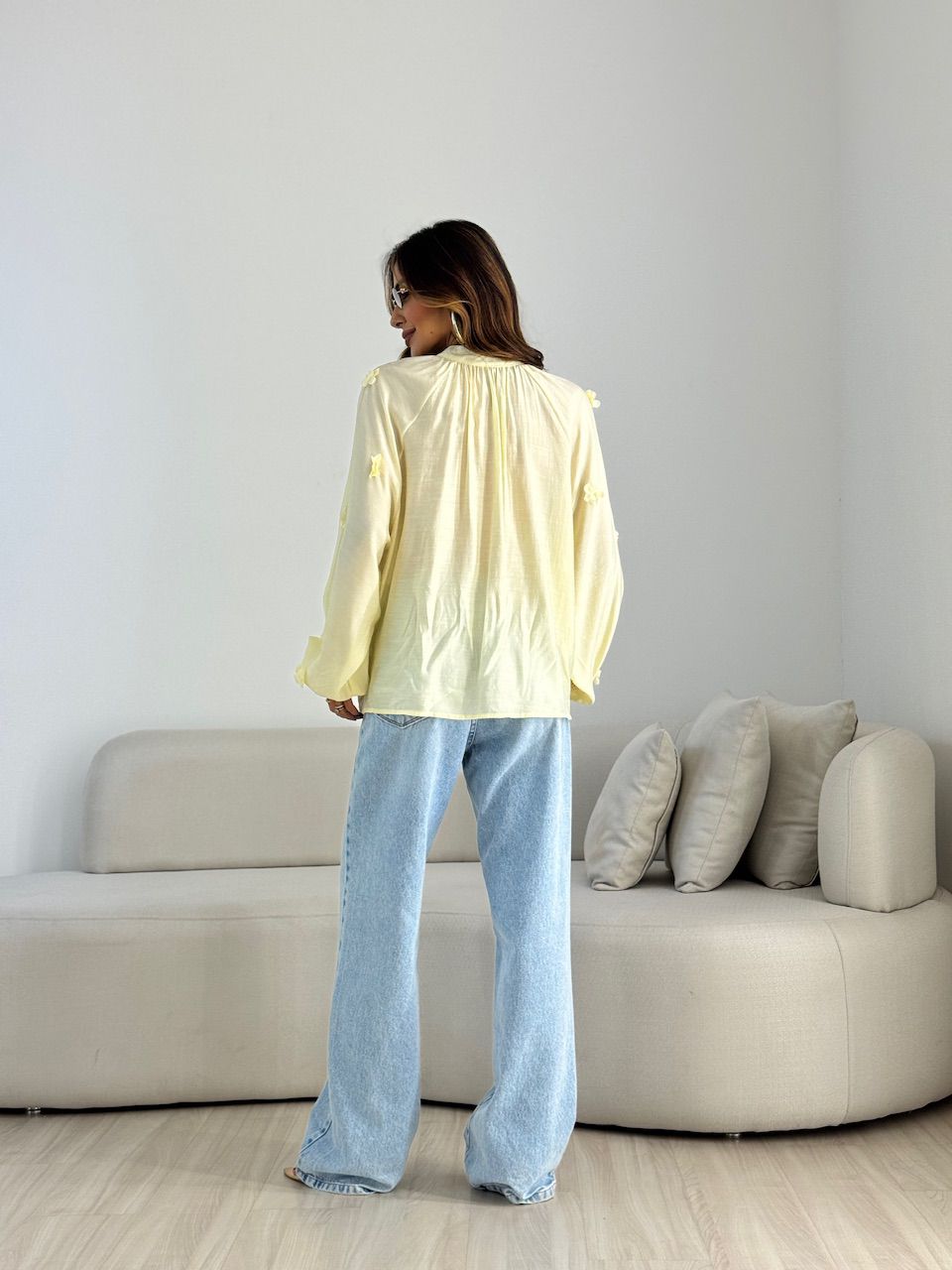 BATA KÉZIA FLORES YELLOW BUTTER