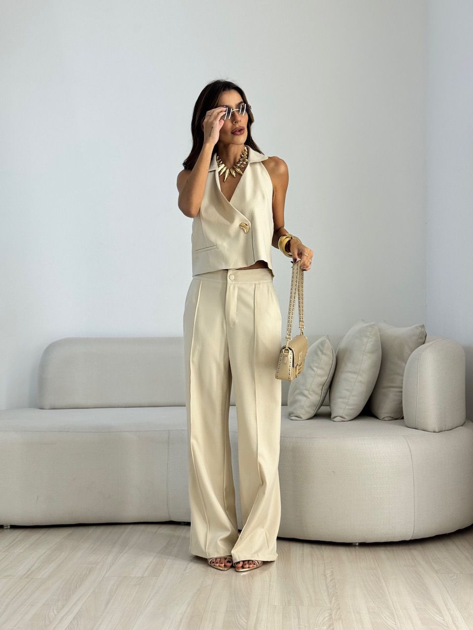 CONJUNTO CLÉO GOLA AREIA