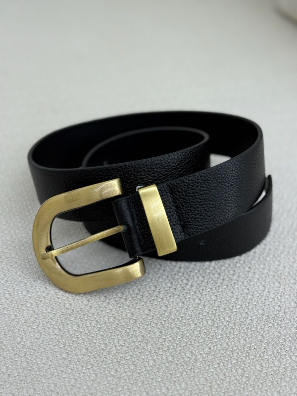 CINTO EMILY COURO PRETO - 0073740032 - CAROLLA FERRARO