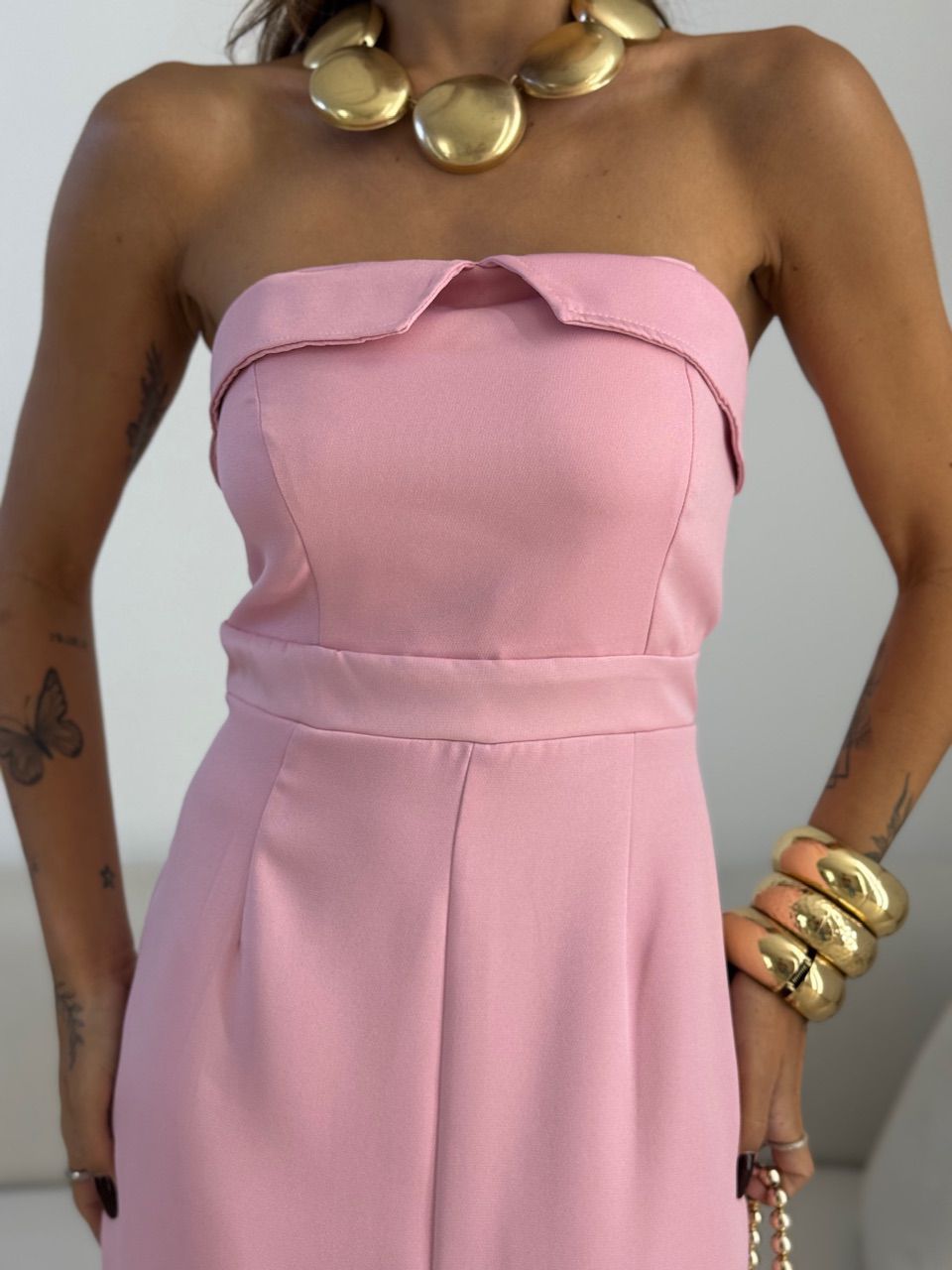 VESTIDO DÉBORA TOMARA QUE CAIA ROSA