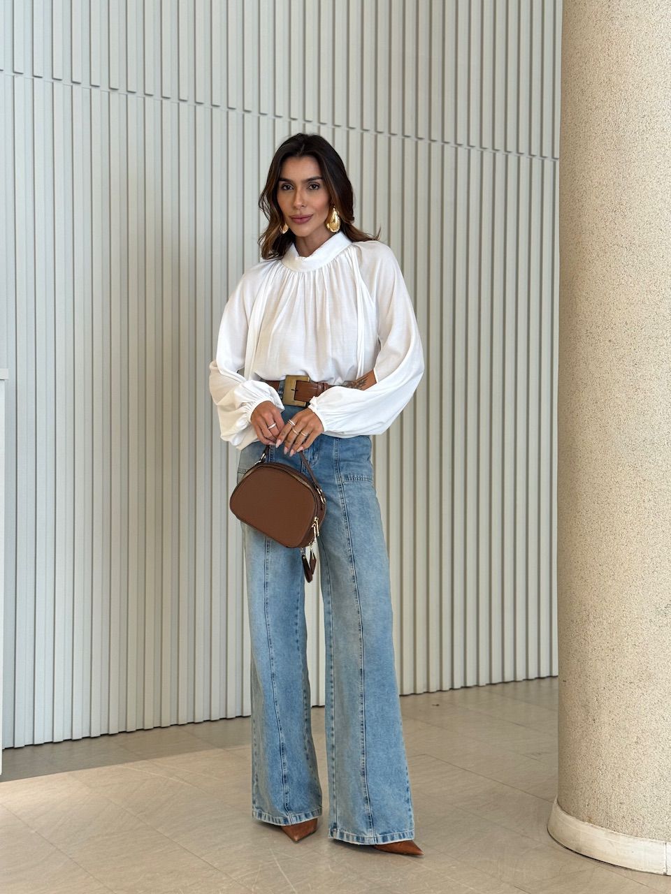 BLUSA PALOMA MANGA LONGA OFF