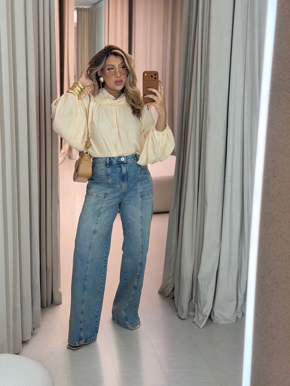 CALÇA FABIOLA RETA JEANS