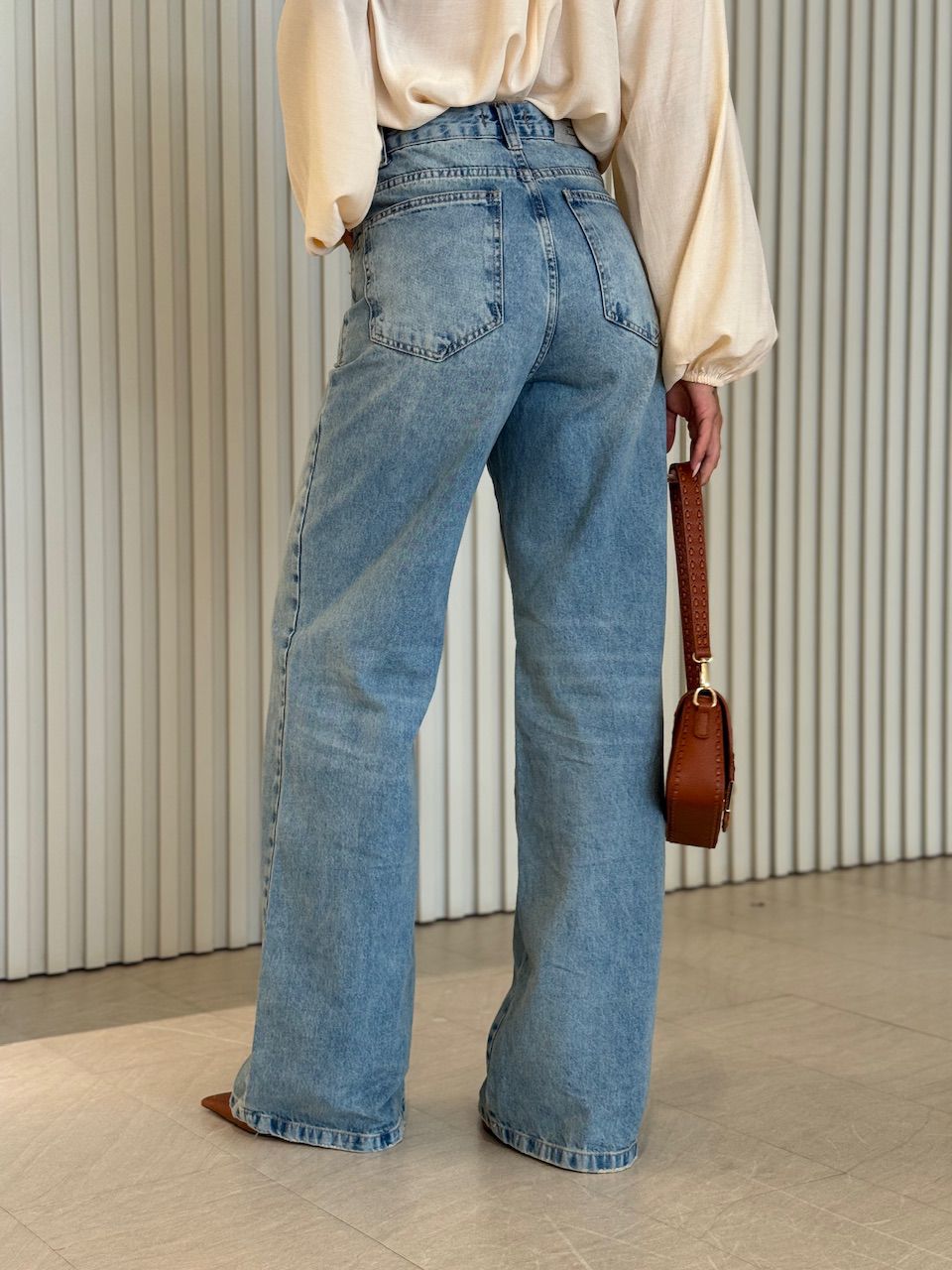 CALÇA FABIOLA RETA JEANS