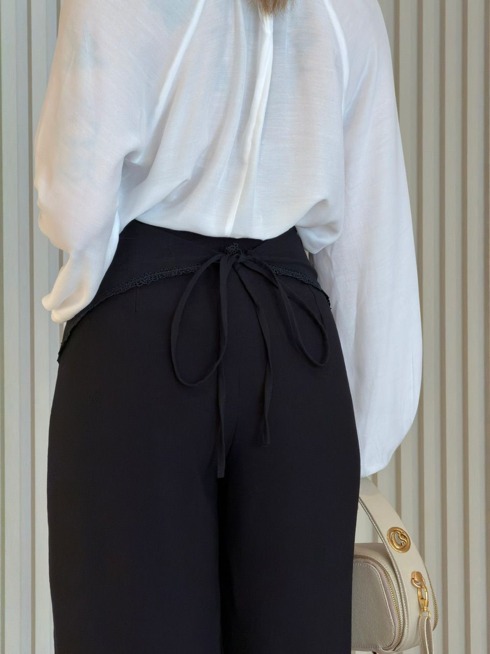 CALÇA NÁDIA LENÇO PRETA