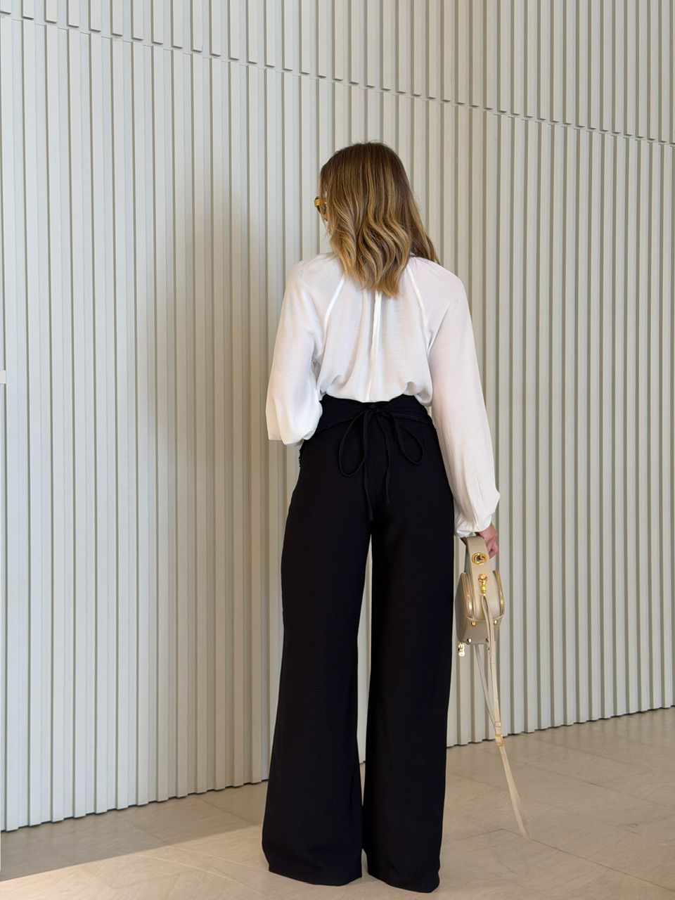 CALÇA NÁDIA LENÇO PRETA