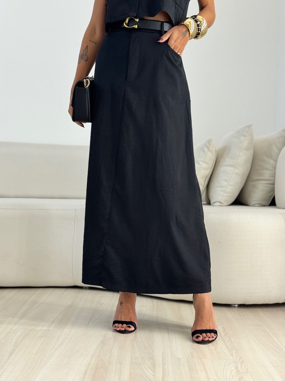 CONJUNTO FABIANA SAIA LONGA PRETO