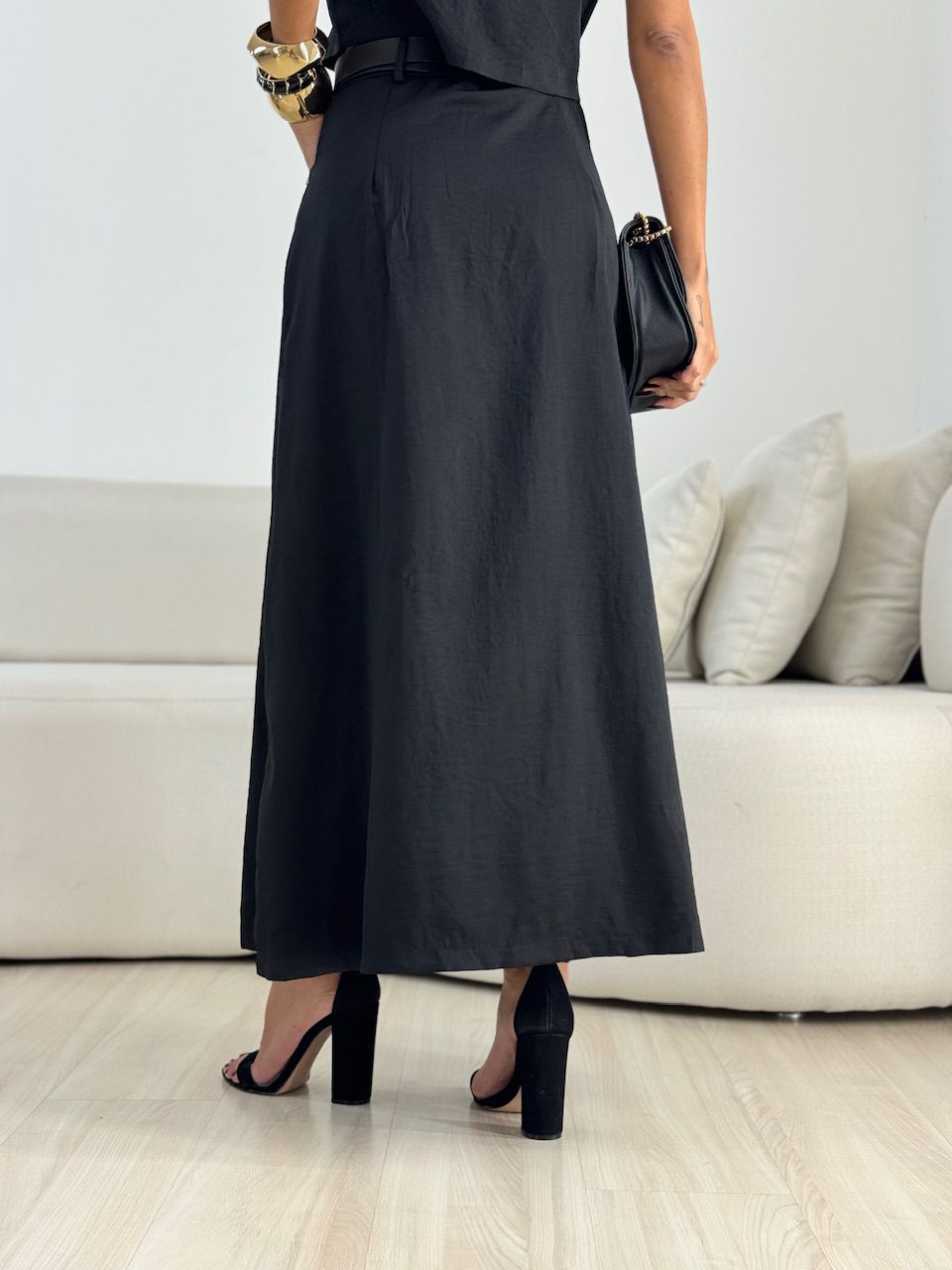 CONJUNTO FABIANA SAIA LONGA PRETO