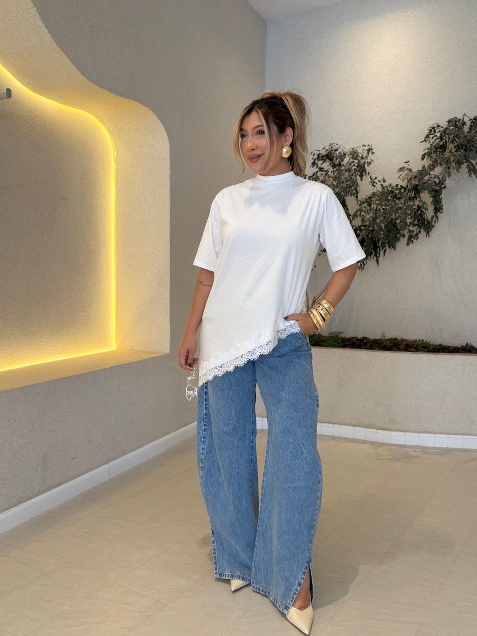 BLUSA MARIANA CF RENDA OFF