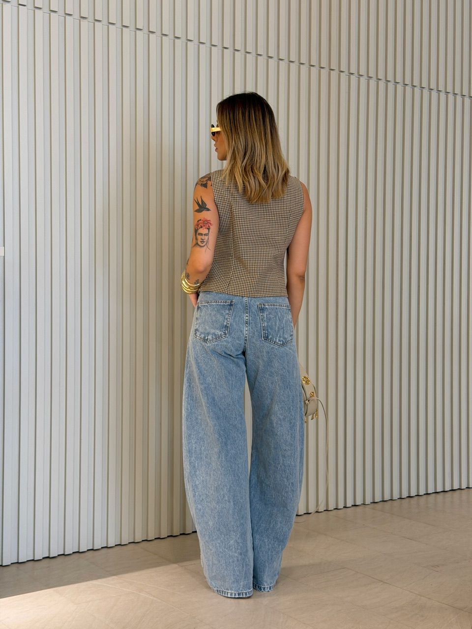 CALÇA MABEL WIDE JEANS