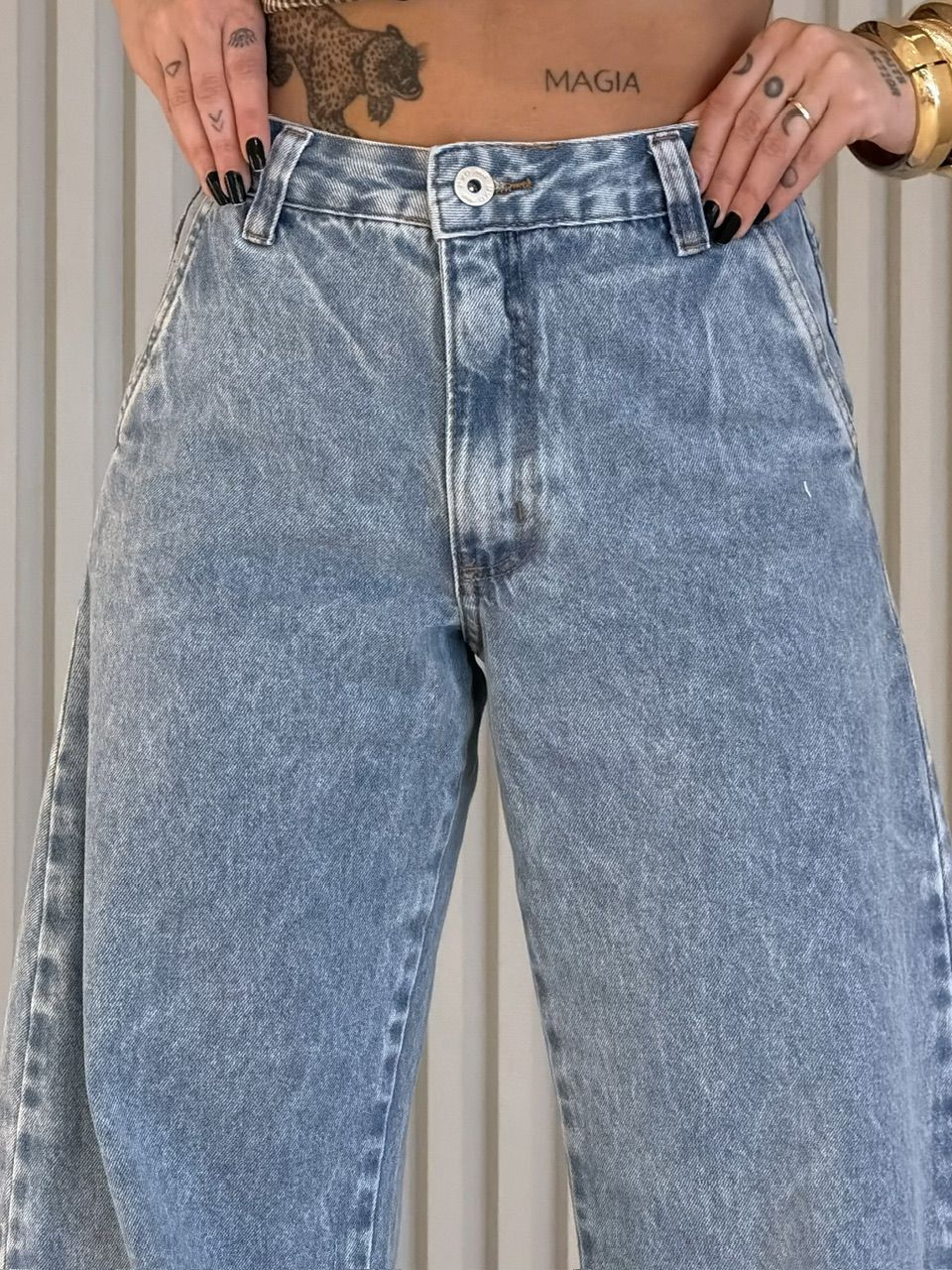 CALÇA MABEL WIDE JEANS