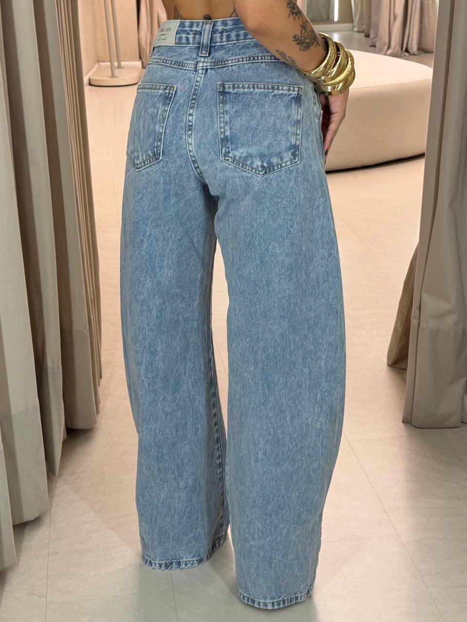 CALÇA MABEL WIDE JEANS