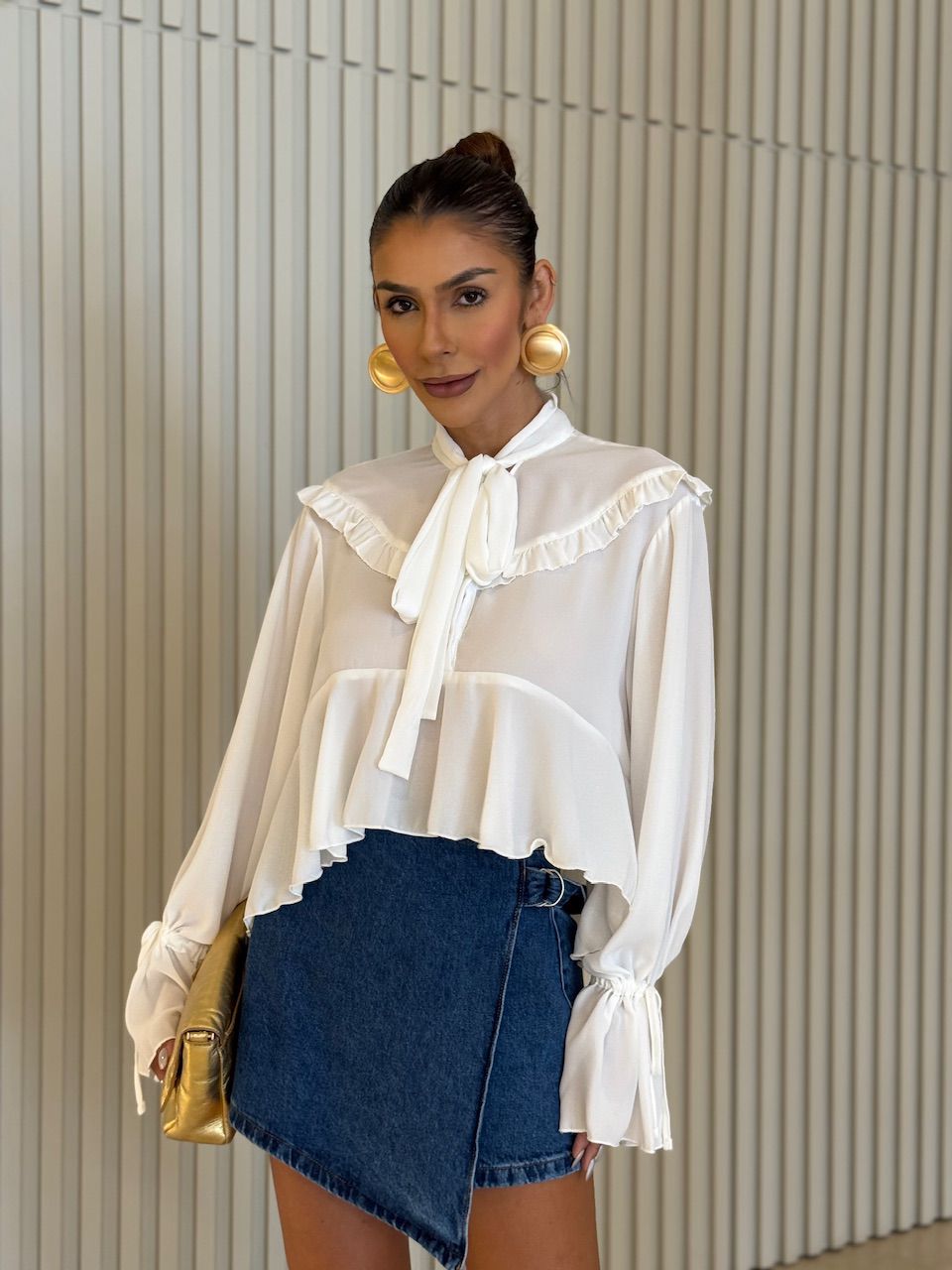 BATA CELINA AMARRAÇÃO OFF - 0075950048 - CAROLLA FERRARO