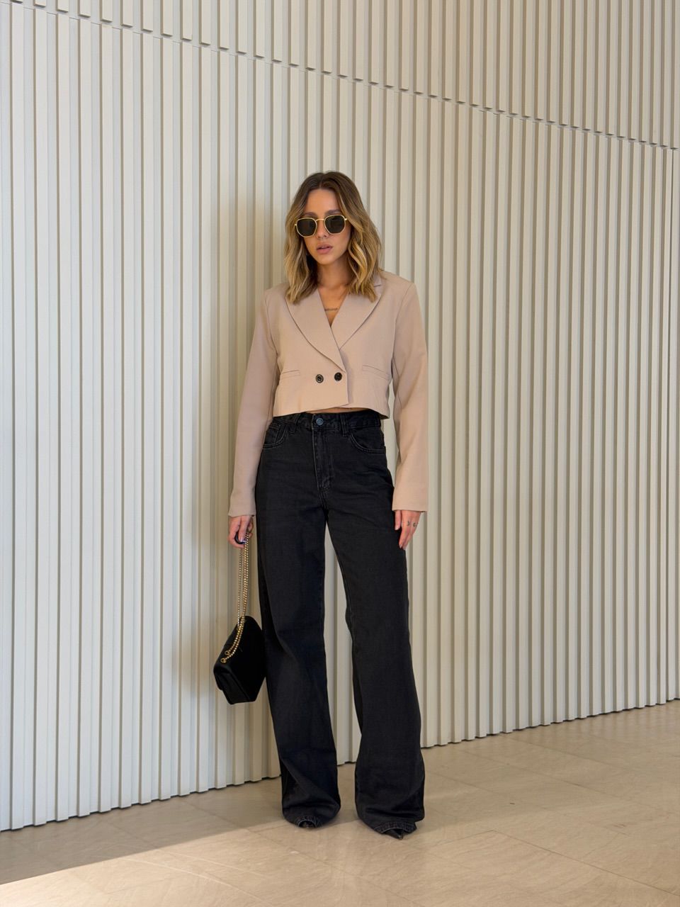 BLAZER ANGELINA CROPPED AREIA