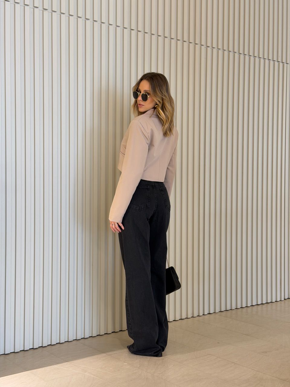 BLAZER ANGELINA CROPPED AREIA