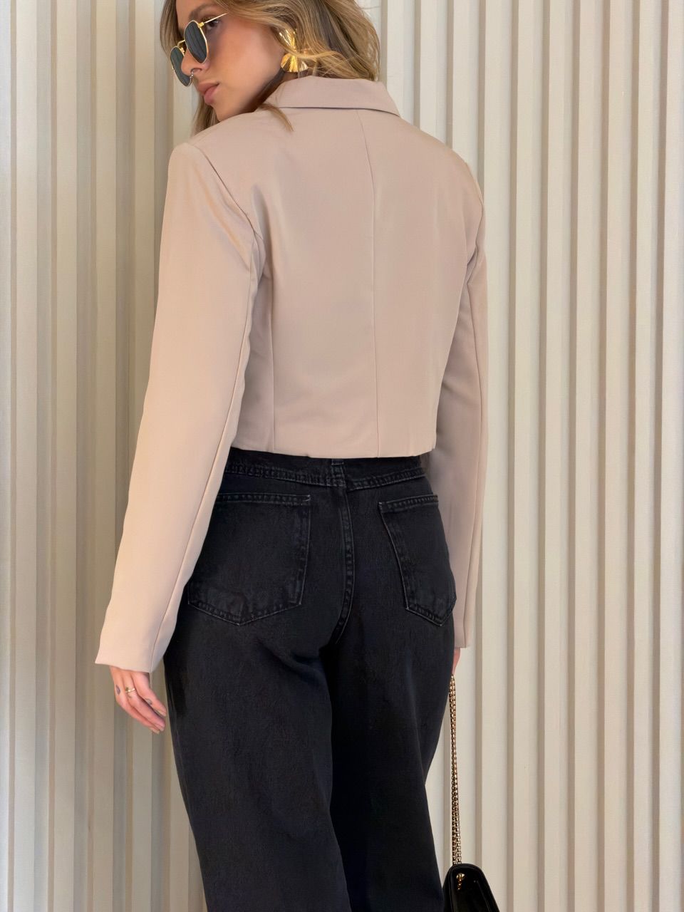 BLAZER ANGELINA CROPPED AREIA