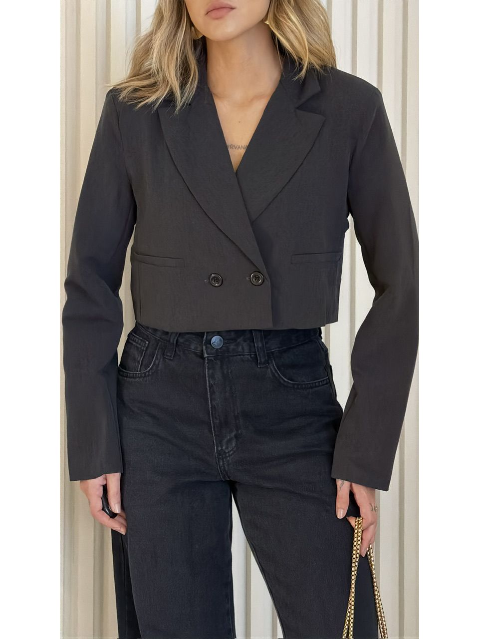 BLAZER ANGELINA CROPPED CHUMBO