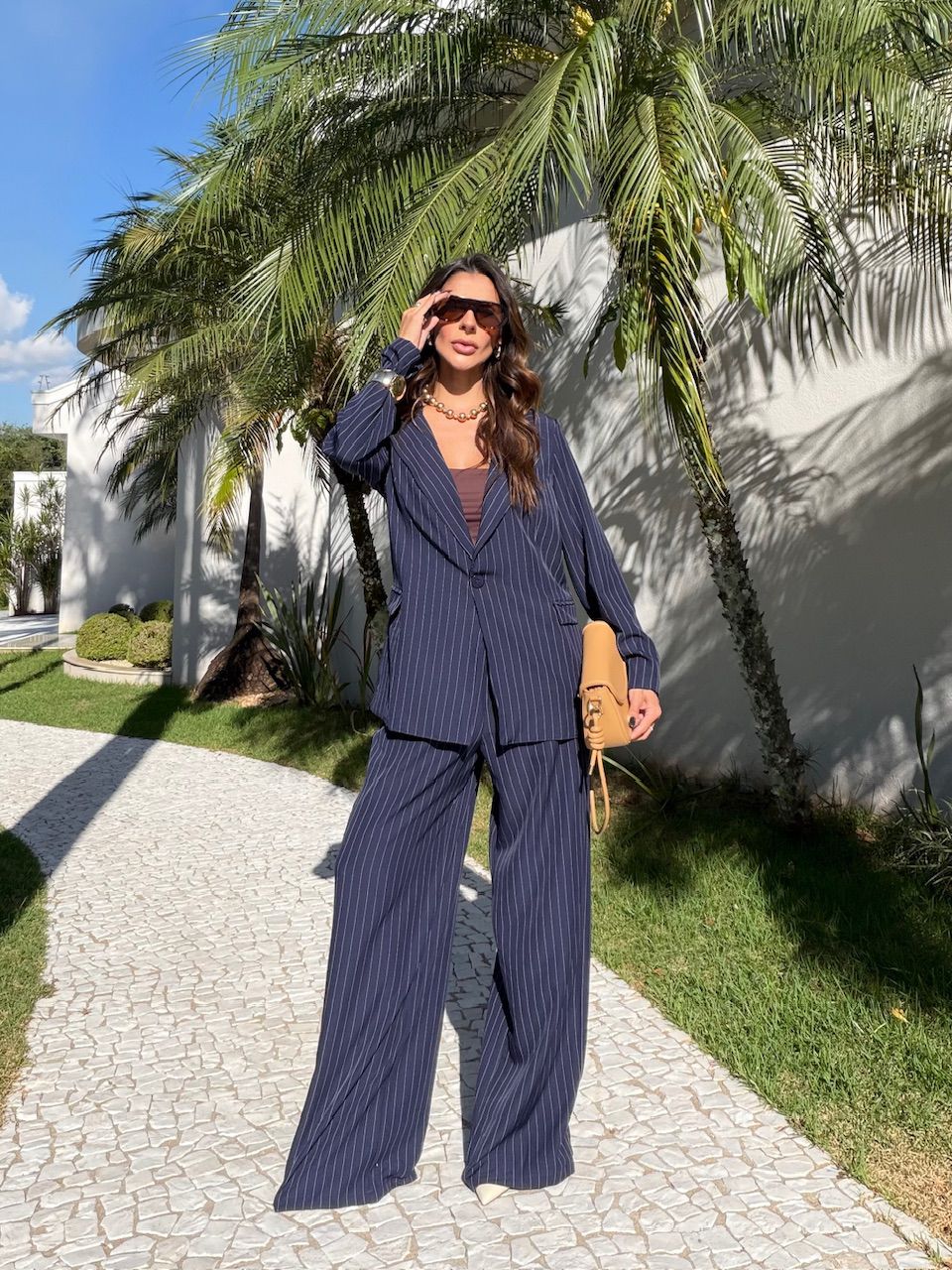 CONJUNTO NOEMI RISCA DE GIZ MARINHO - 0077110055 - CAROLLA FERRARO