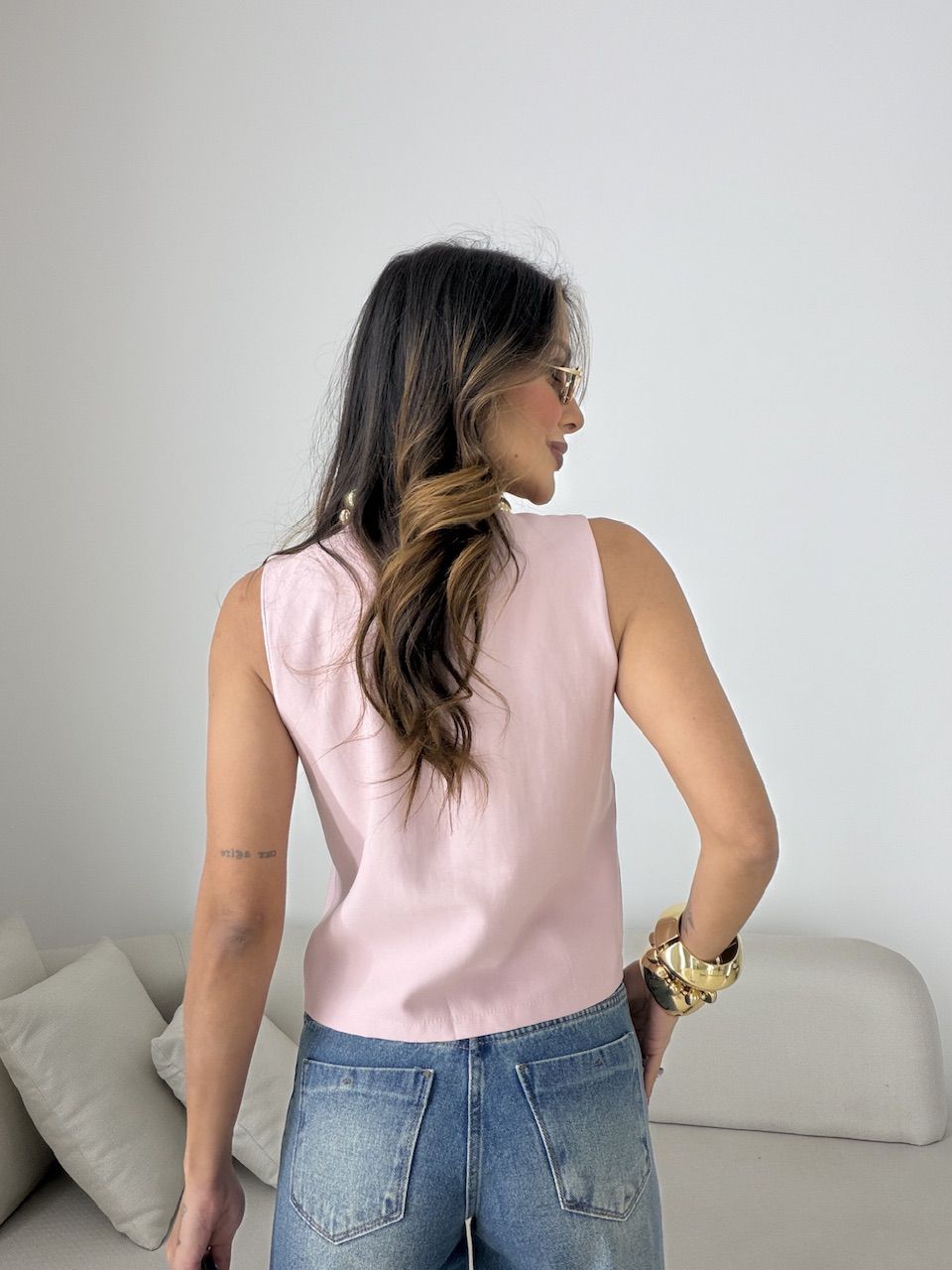 COLETE CLÉO ALFAIATARIA ROSA