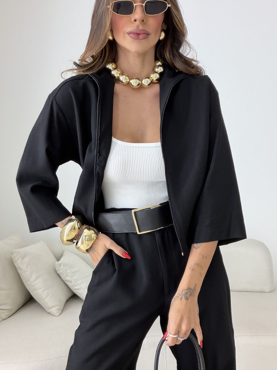 CONJUNTO LUNA CALÇA PRETO