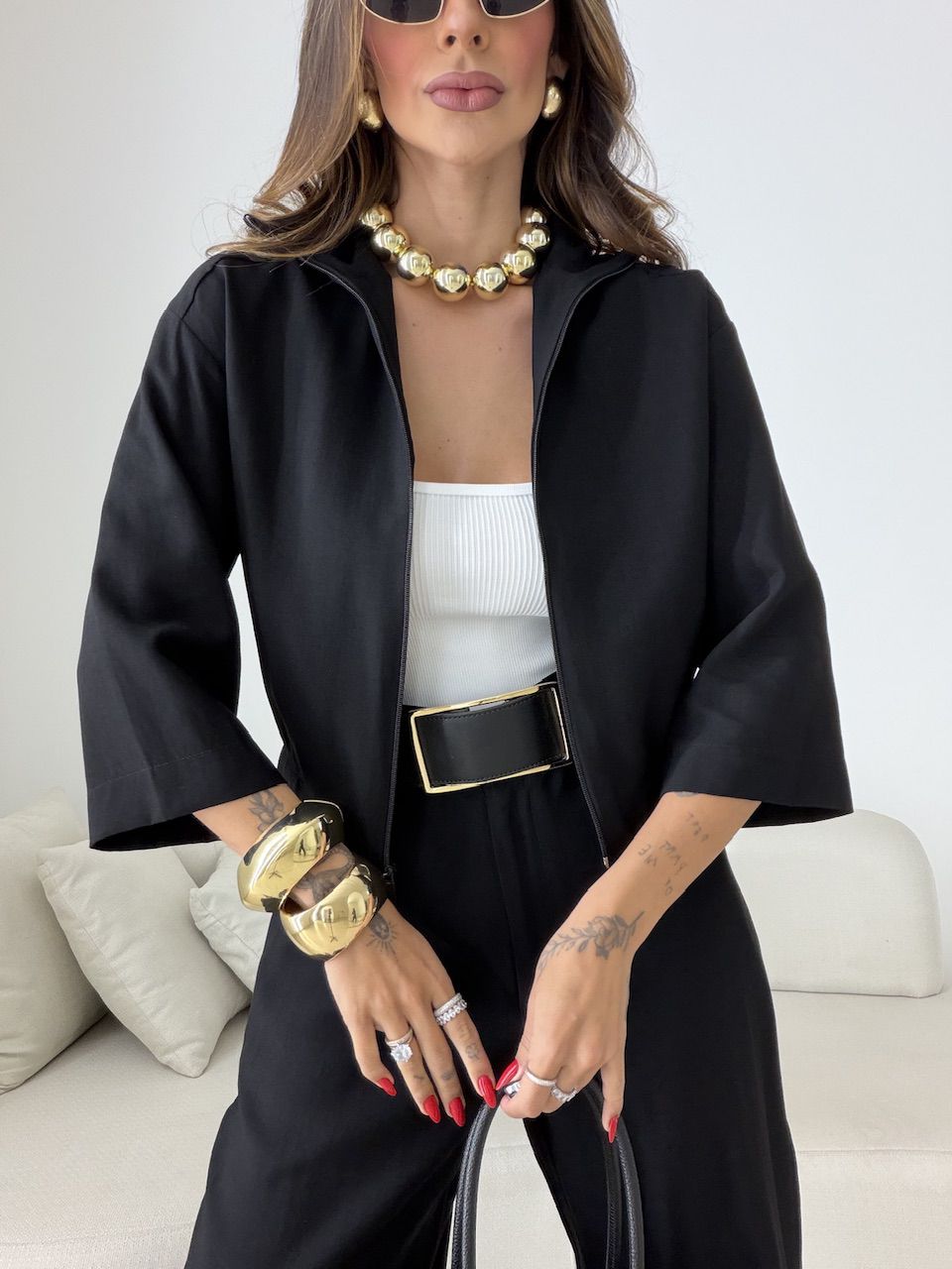 CONJUNTO LUNA CALÇA PRETO