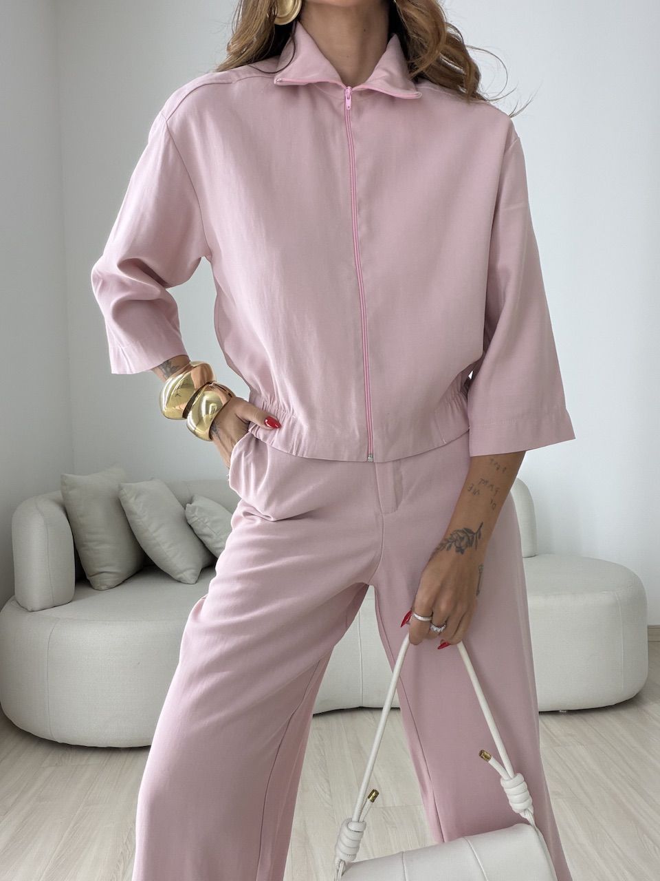 CONJUNTO LUNA CALÇA ROSA
