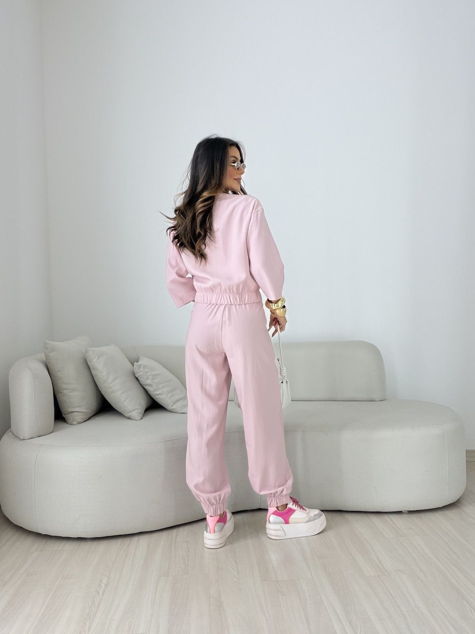 CONJUNTO LUNA CALÇA ROSA