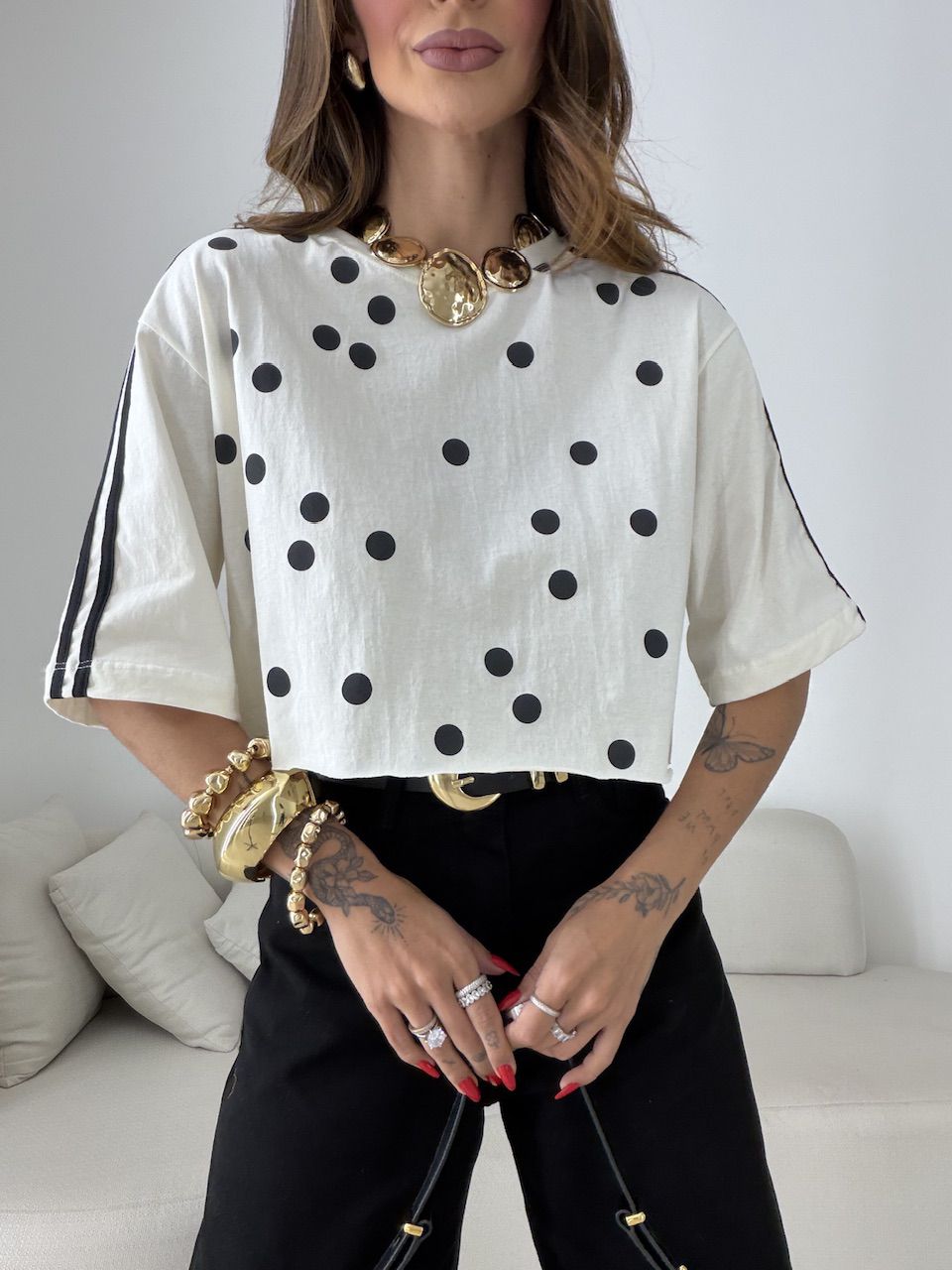 CROPPED NANDA POÁ OFF