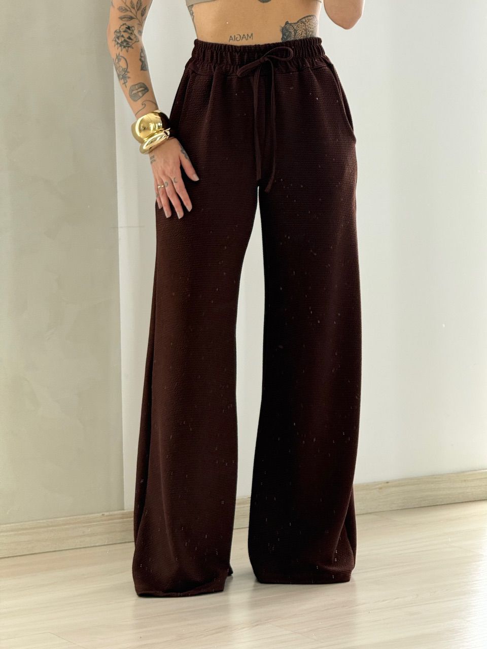 CONJUNTO BRIGITTE CANELADO CAFÉ