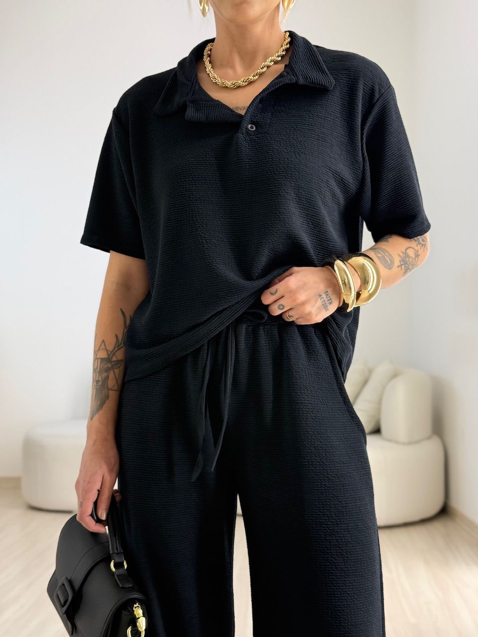 CONJUNTO BRIGITTE CANELADO PRETO