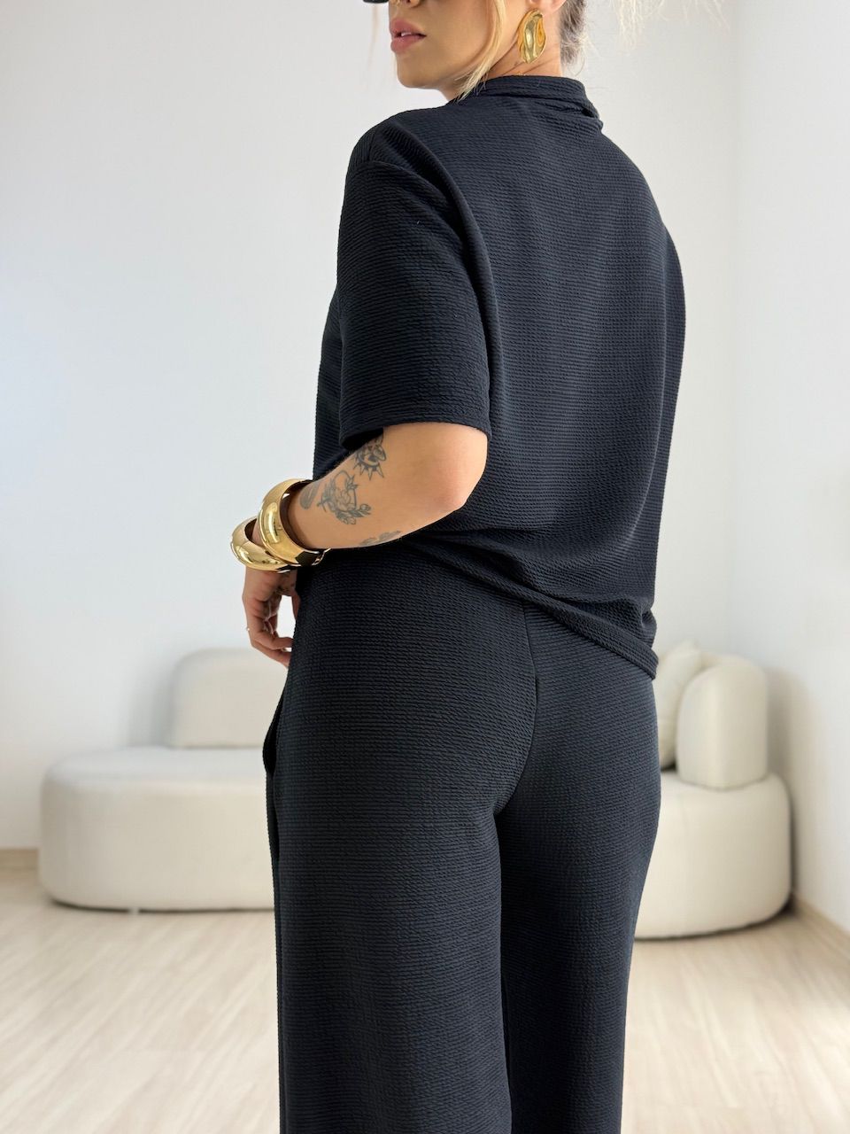 CONJUNTO BRIGITTE CANELADO PRETO