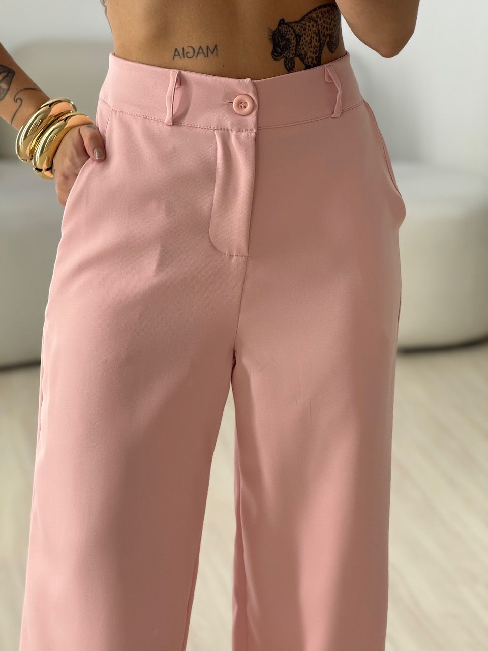 CONJUNTO FATIMA DRAPEADO ROSA