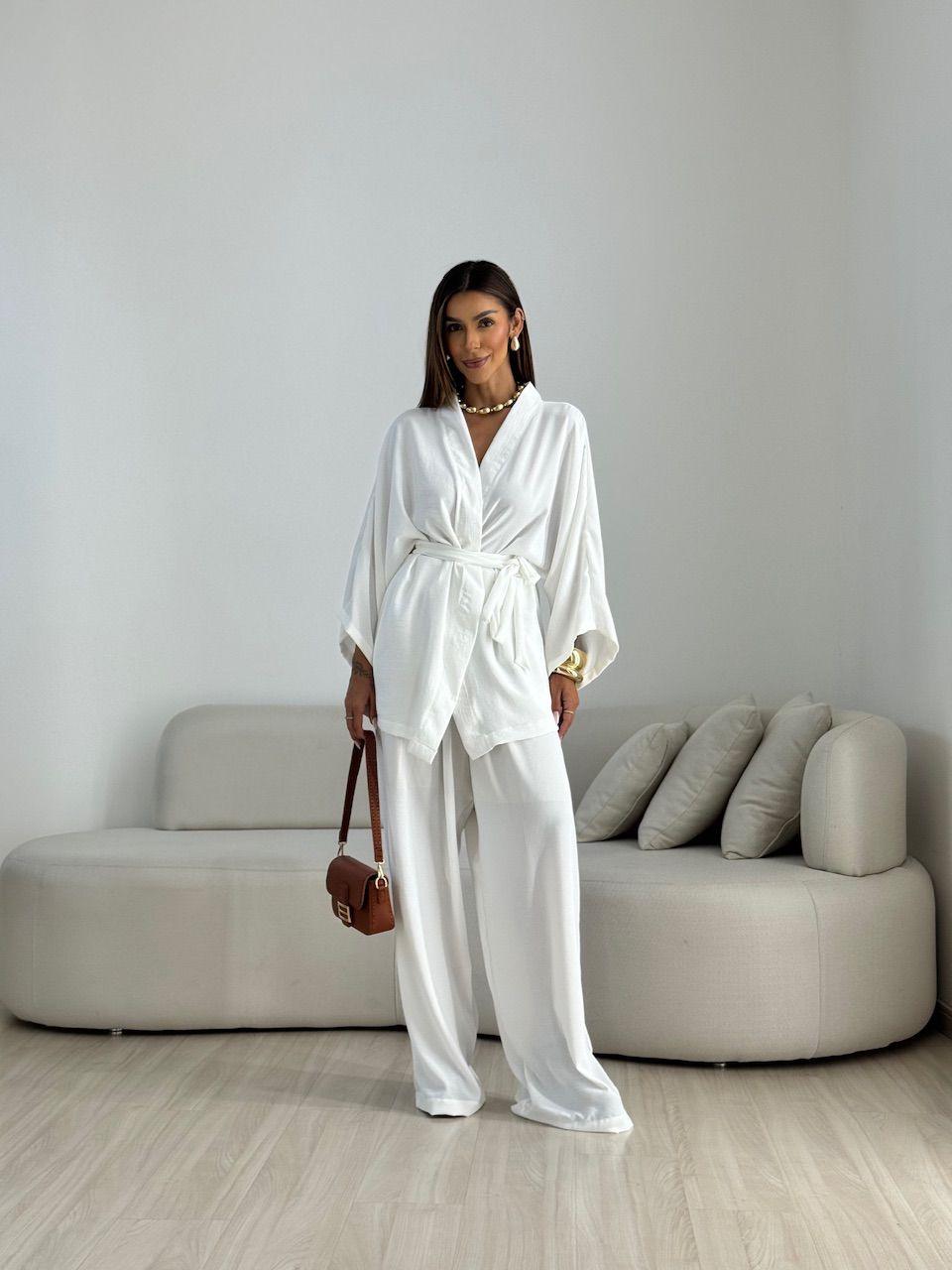 KIMONO BRUNA CF FAIXA OFF