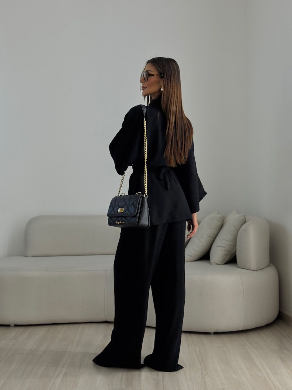 KIMONO BRUNA CF FAIXA PRETO