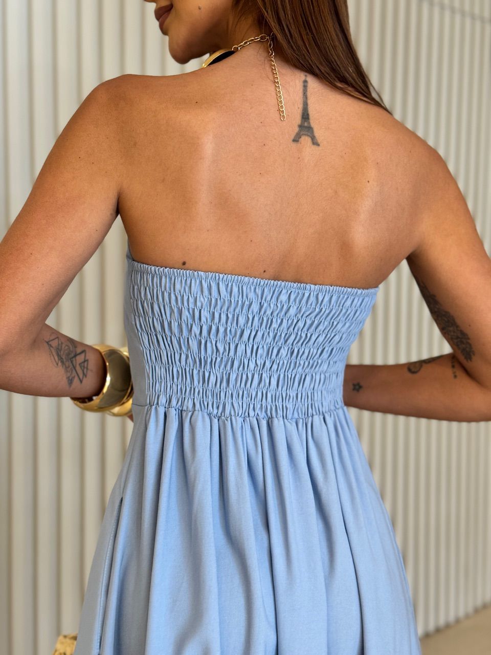 VESTIDO TATI TOMARA QUE CAIA AZUL