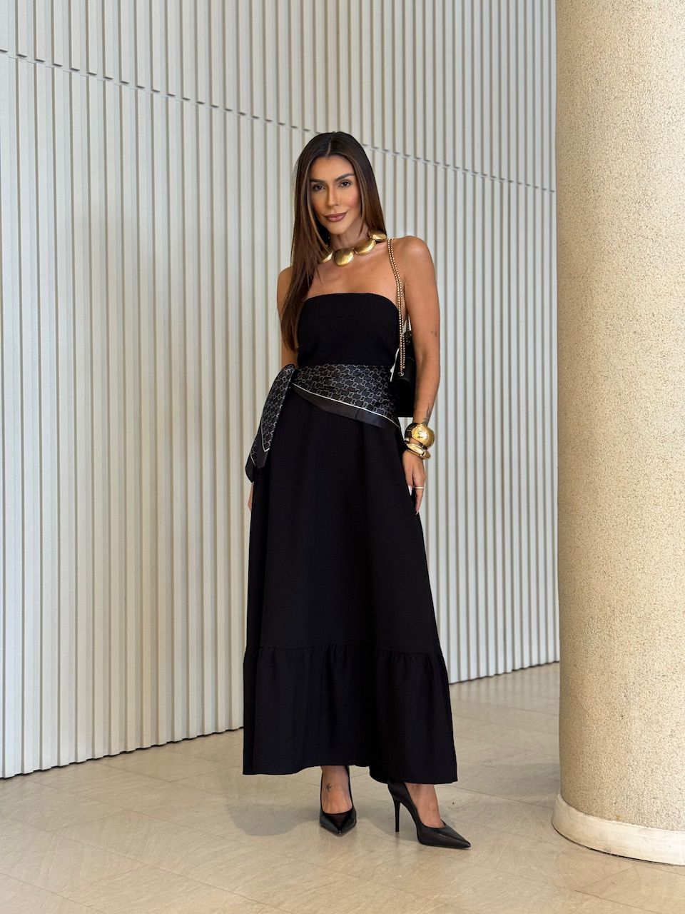 VESTIDO TATI TOMARA QUE CAIA PRETO