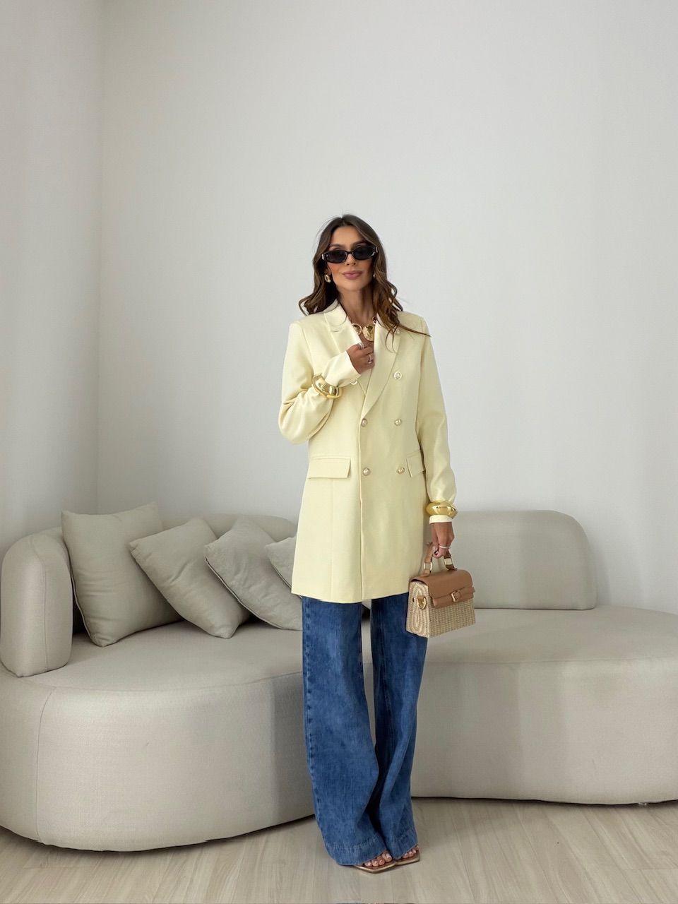 BLAZER CAROLINA FORRADO AREIA