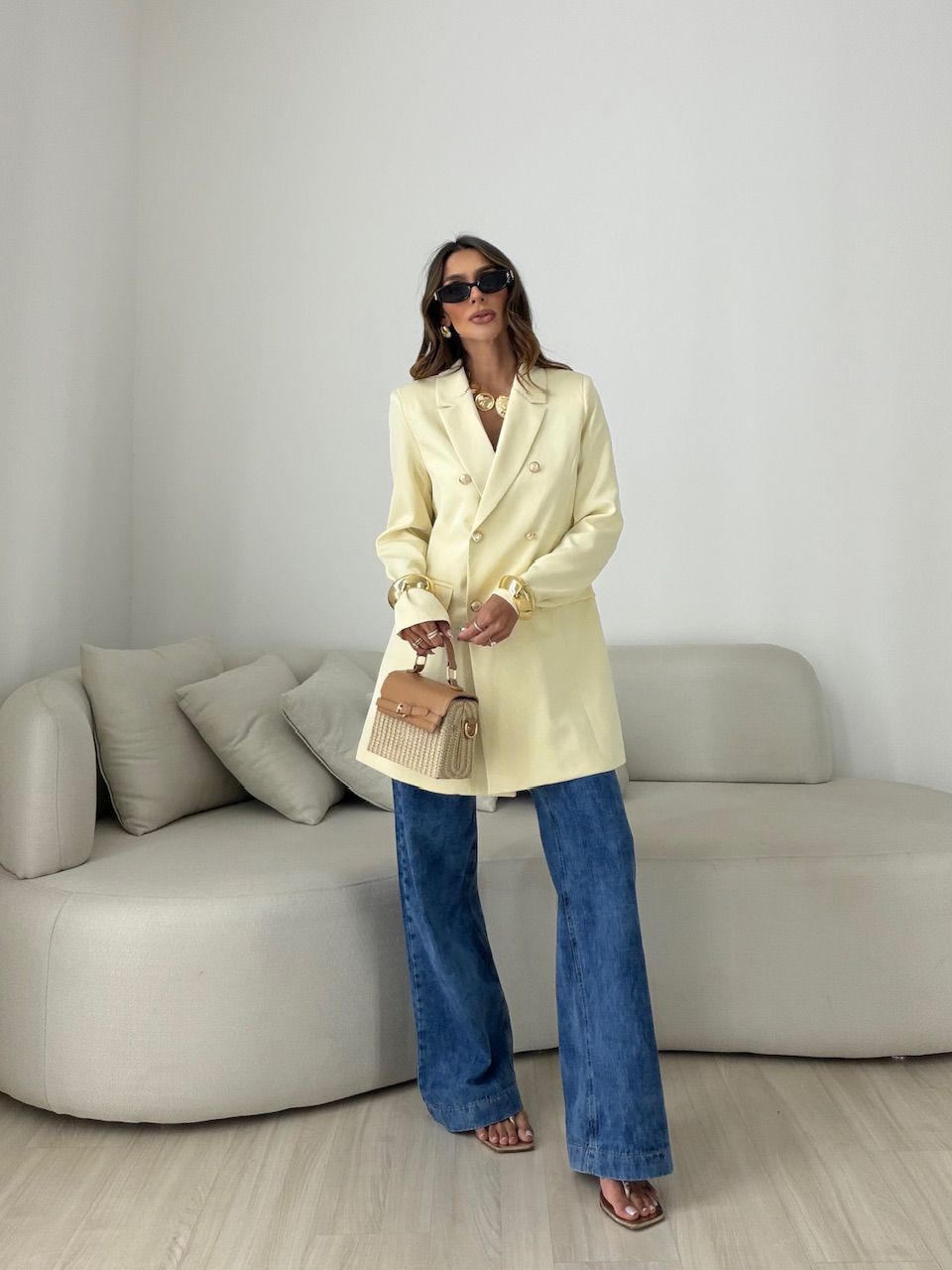 BLAZER CAROLINA FORRADO AREIA