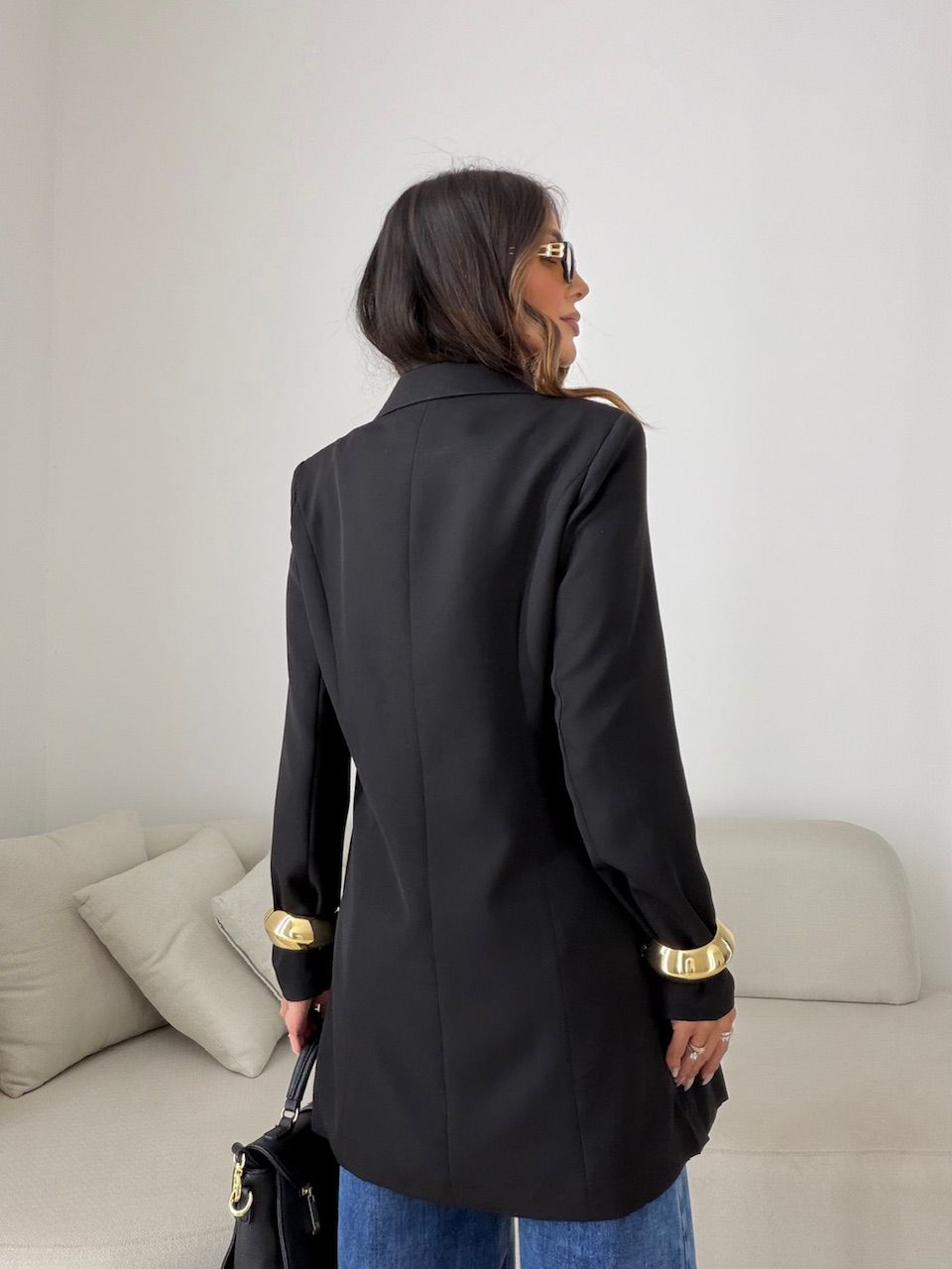 BLAZER CAROLINA FORRADO PRETO