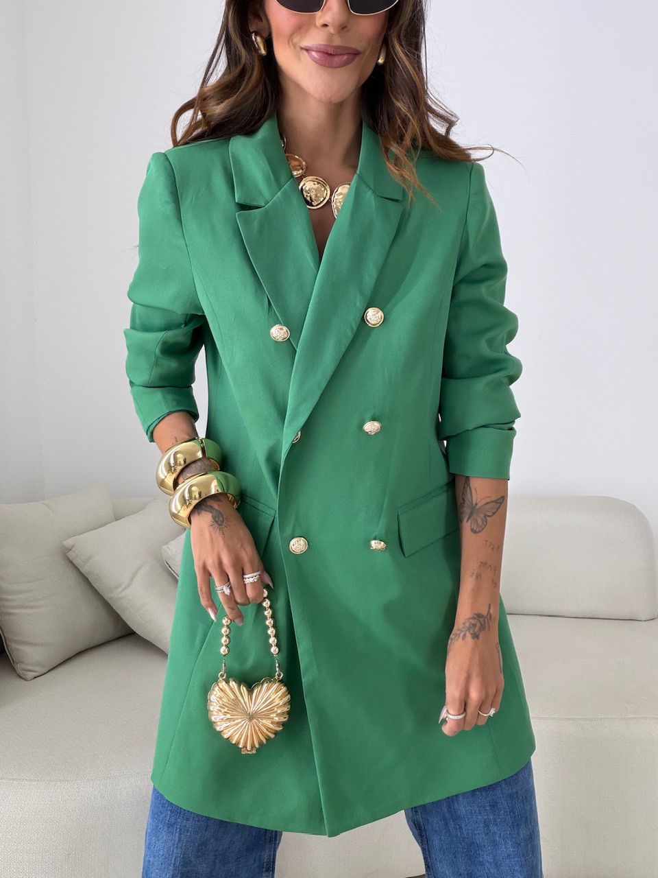 BLAZER CAROLINA FORRADO VERDE