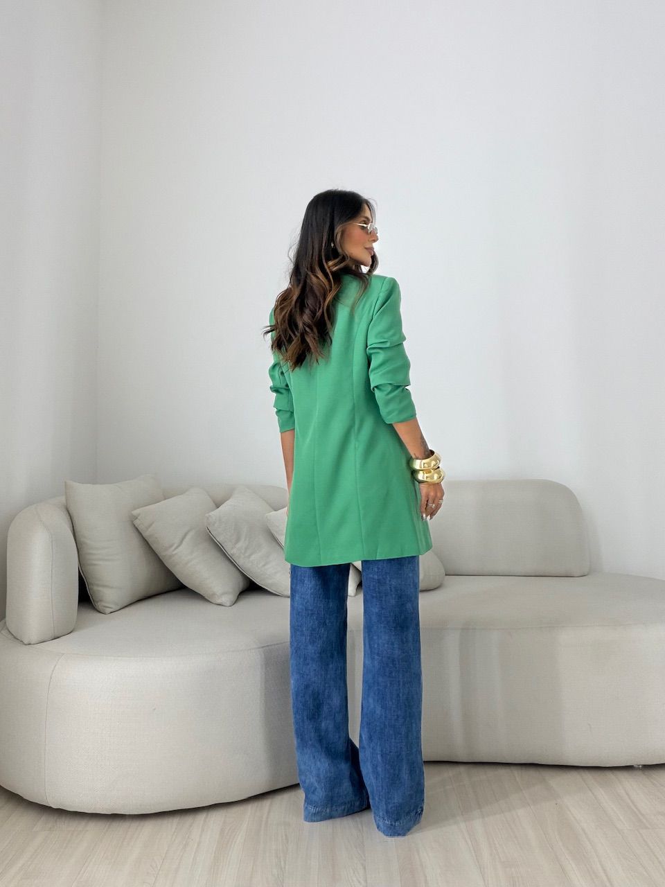 BLAZER CAROLINA FORRADO VERDE