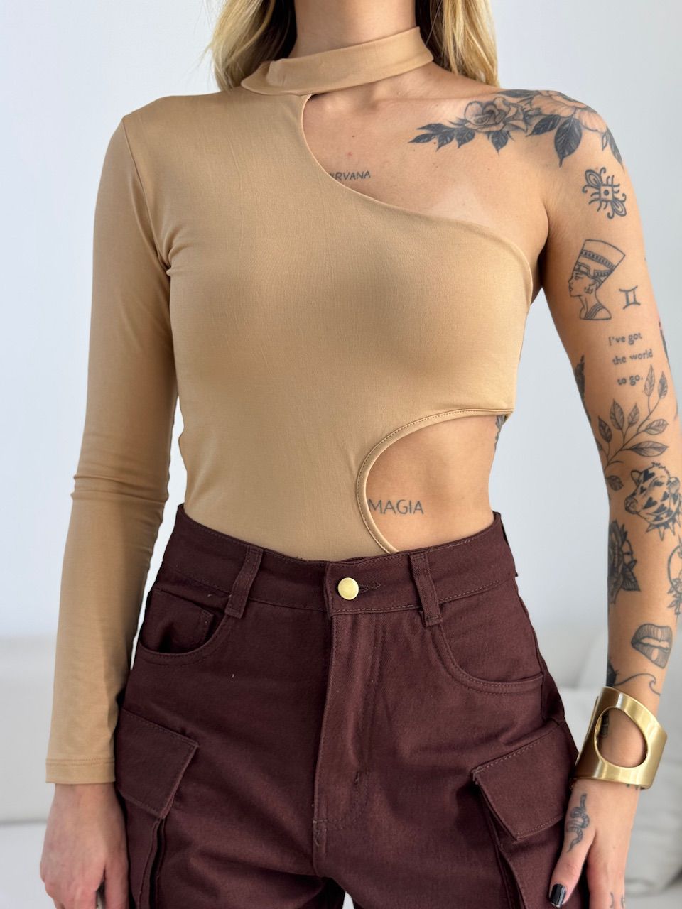 BODY ADRIANA NULA MANGA NUDE