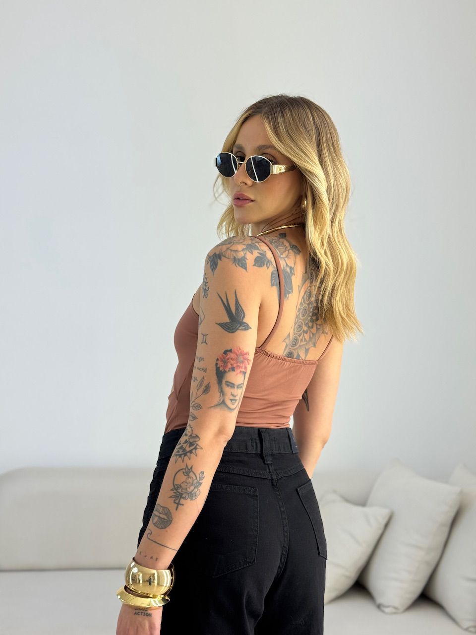 BODY FERNANDA ALCINHA METAL CAPUCCINO 