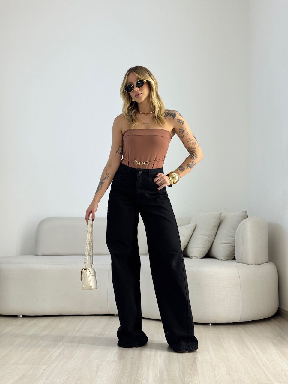 BODY KAREN TOMARA QUE CAIA CAPUCCINO 