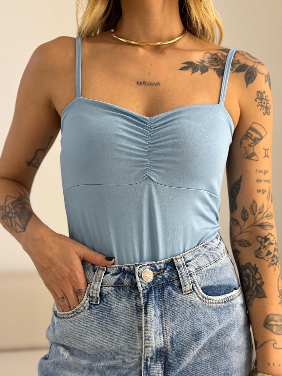 BODY LUANA ALCINHA AZUL