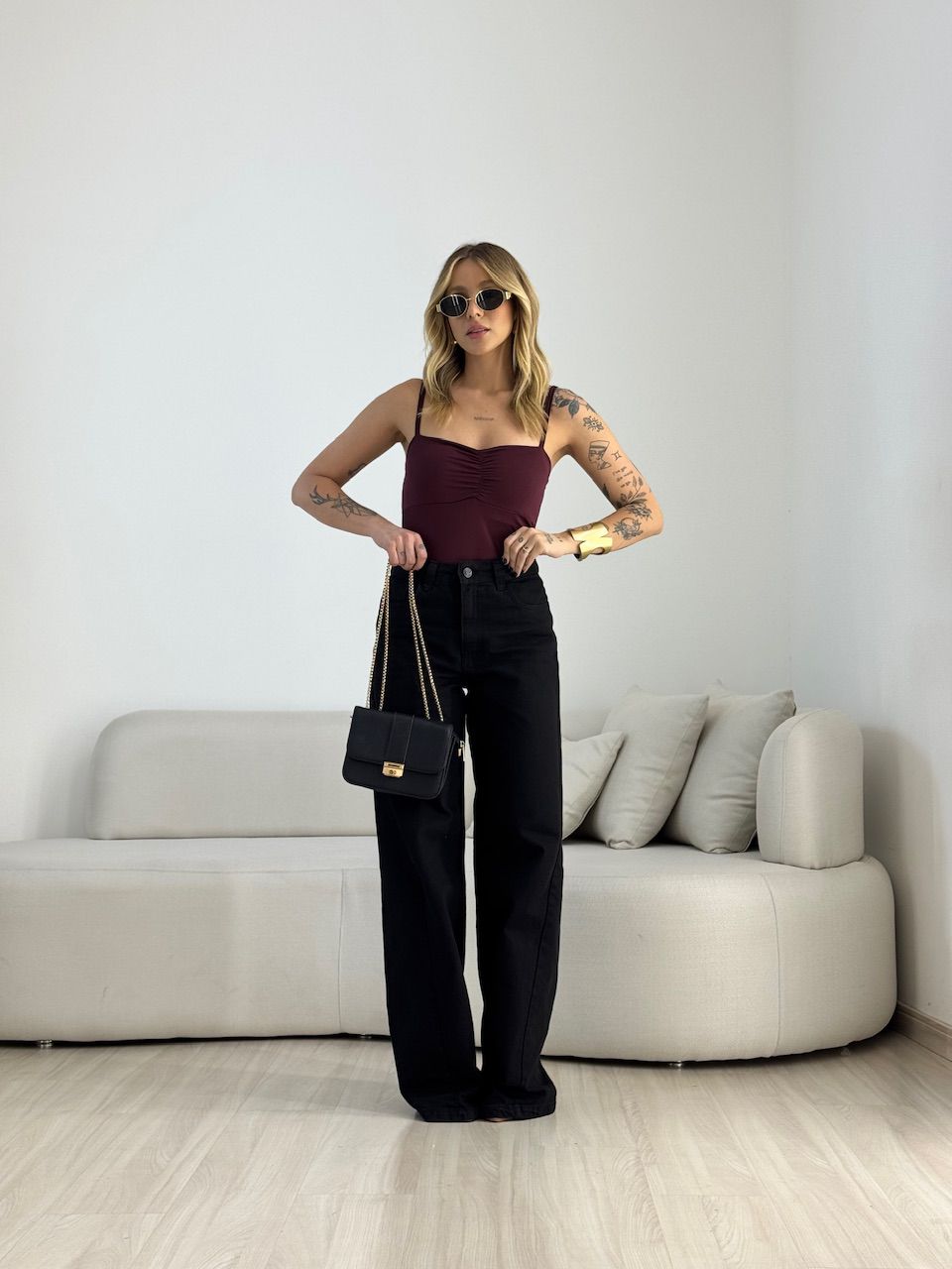 BODY LUANA ALCINHA VINHO