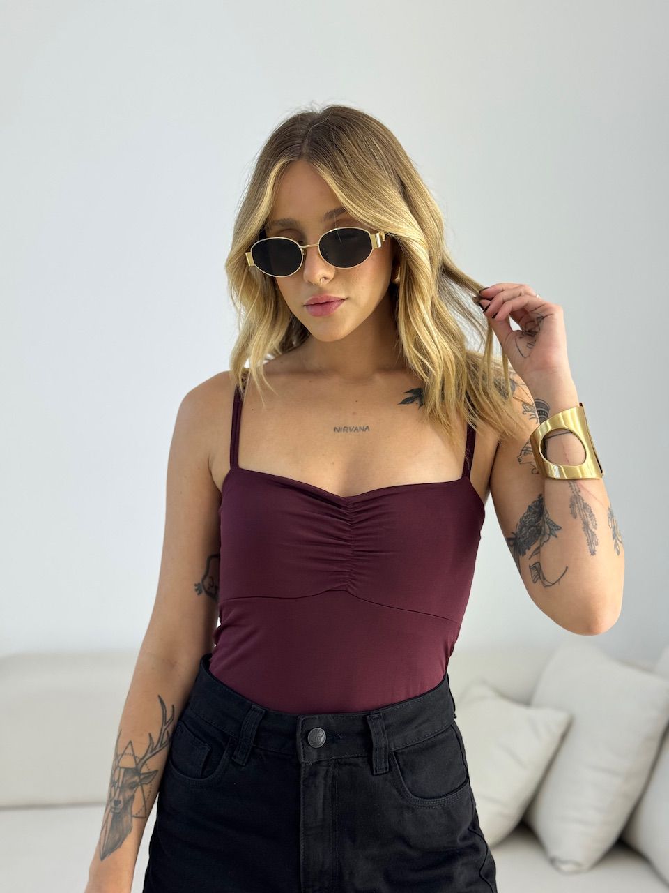 BODY LUANA ALCINHA VINHO