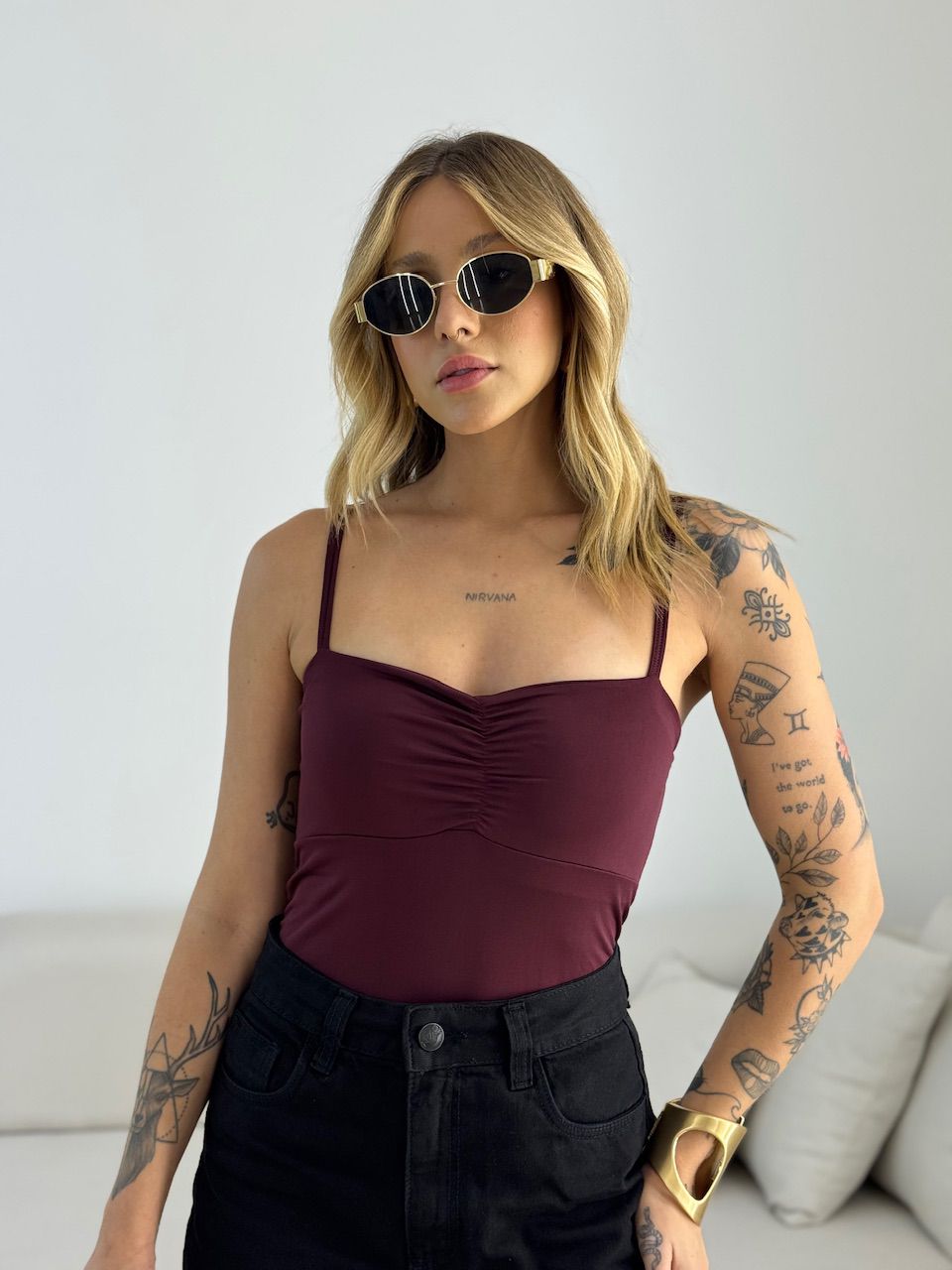 BODY LUANA ALCINHA VINHO